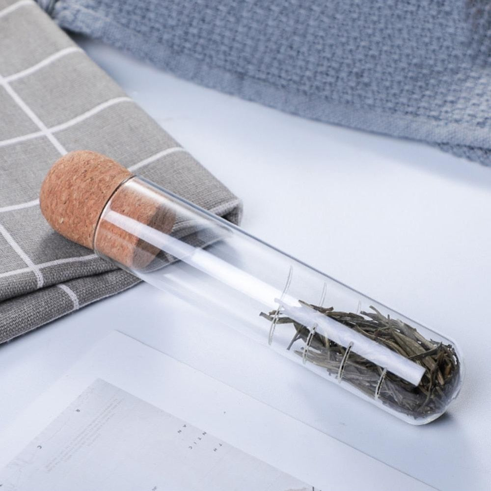 Glass tea infuser